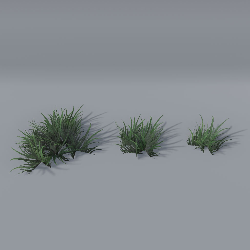 【VRChat想定】揺れる植物セット(37点)