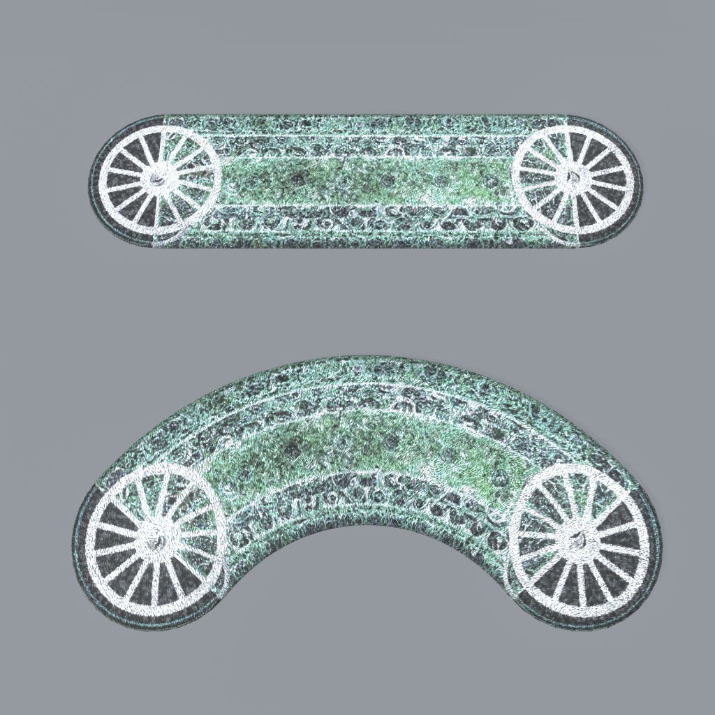 【VRChat想定】カーペット(5点)