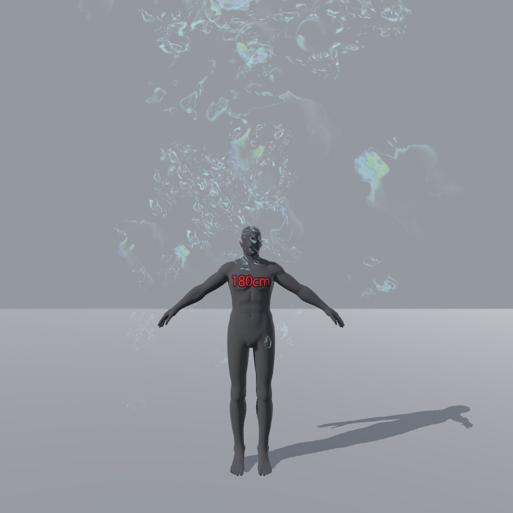 【VRChat想定】海洋生物相セット、お魚、気泡パーティクル付き(59点)