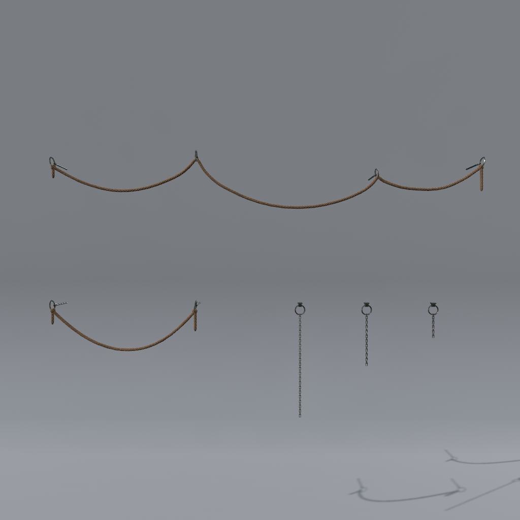 【VRChat想定】ルームライト(19点)