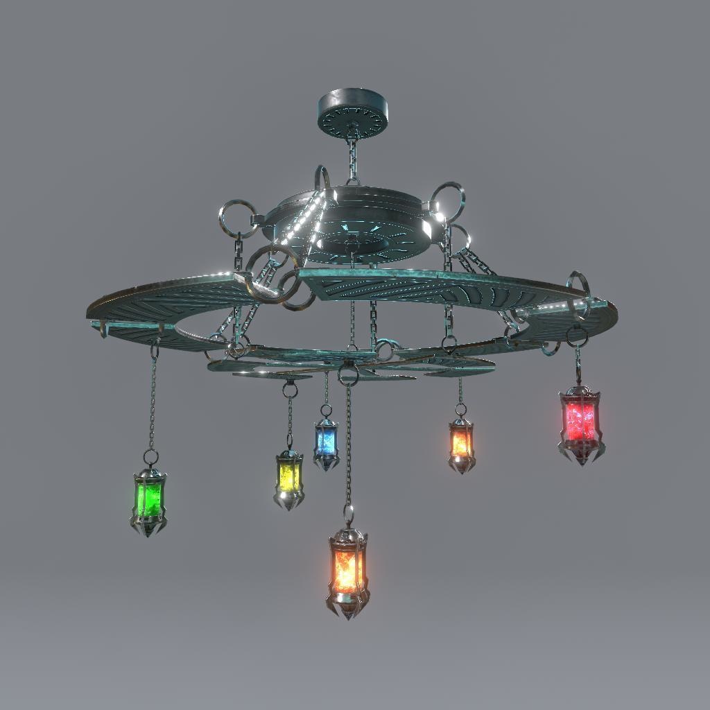 【VRChat想定】ルームライト(19点)