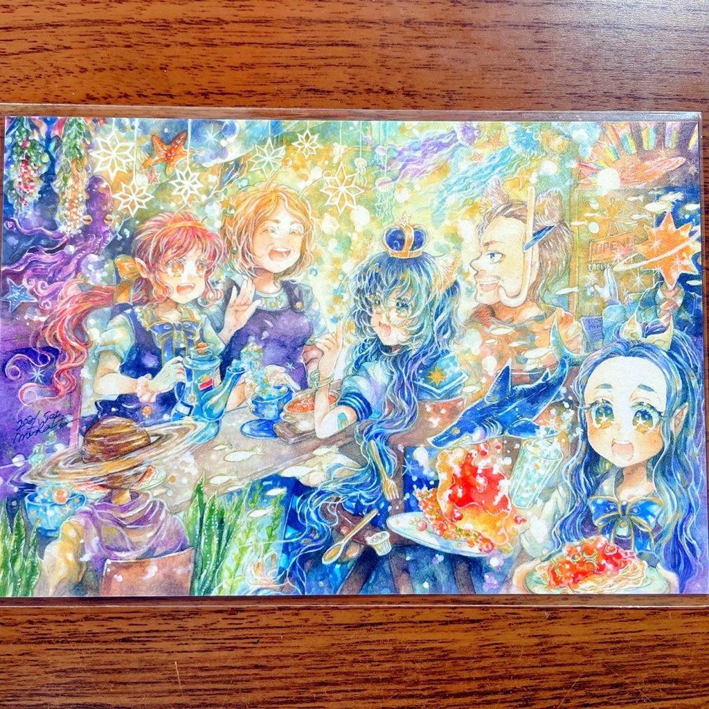 【ポストカード】「惑星通信」ポストカード