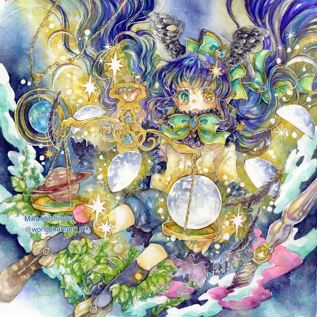 【額装原画】The Weight【着払い】