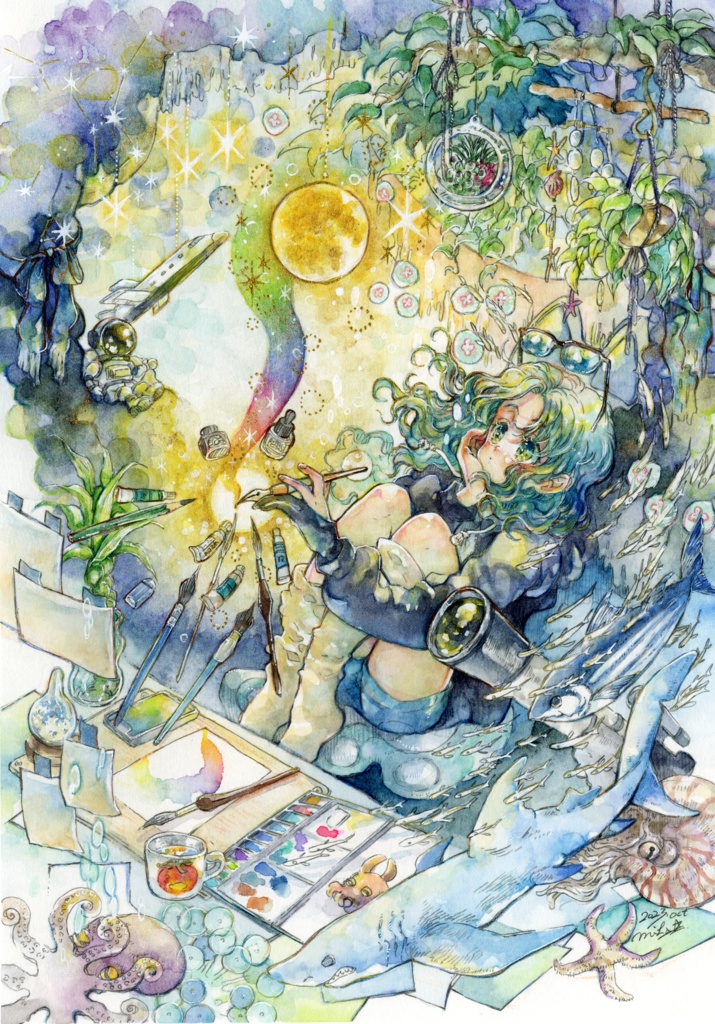 【ポストカード】星創りの箱庭