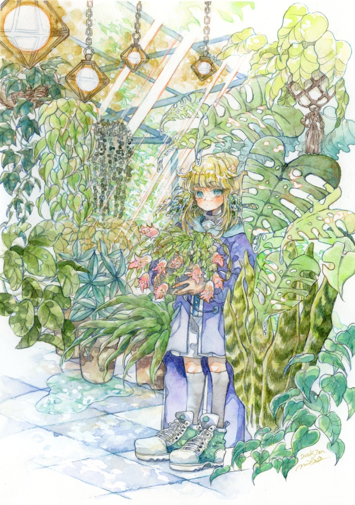 【ポストカード】「ぼくのサンルーム」