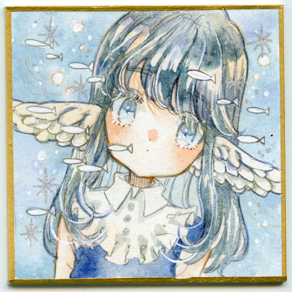 【原画】豆式紙イラスト原画