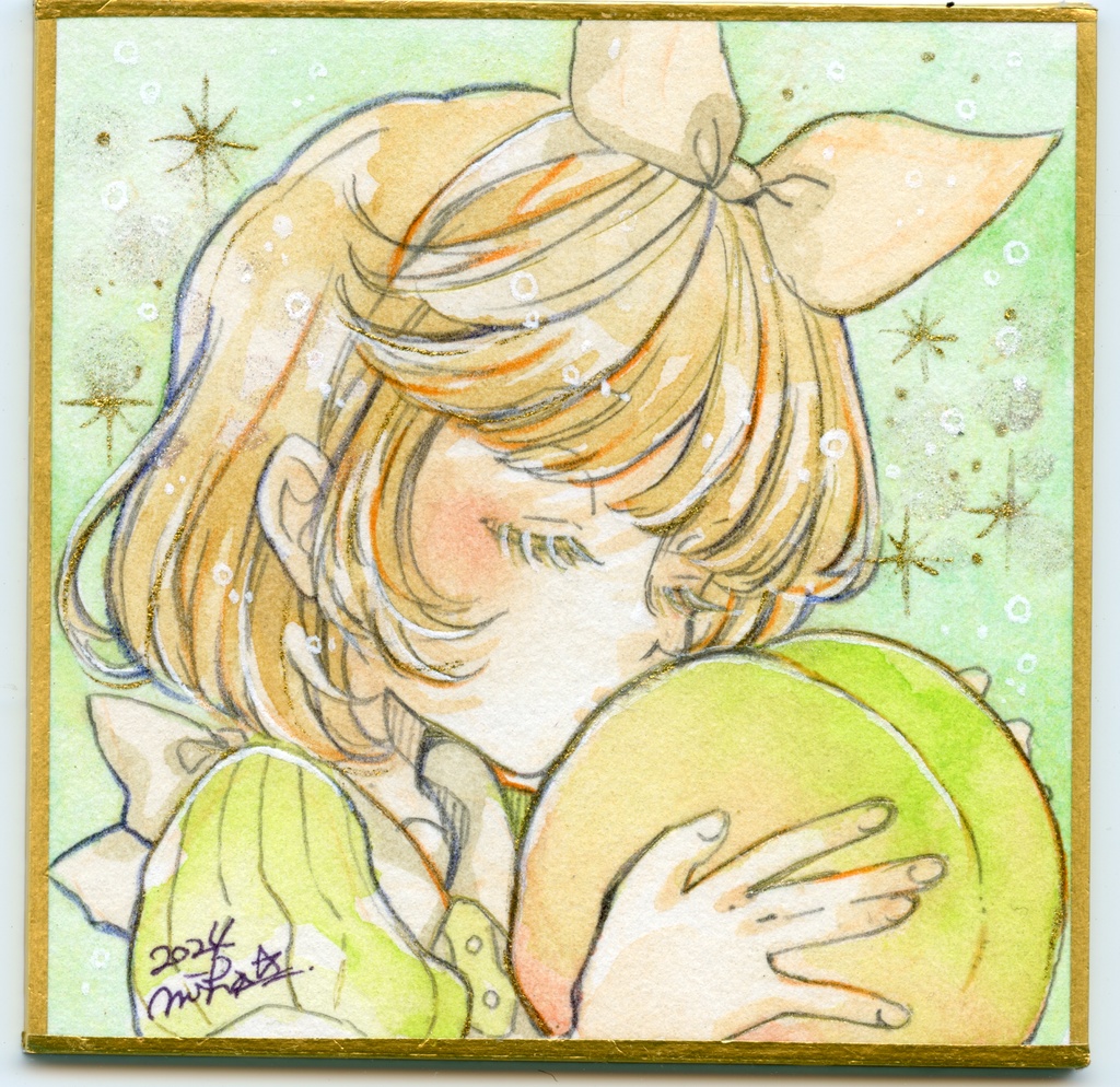 【原画】豆式紙イラスト原画