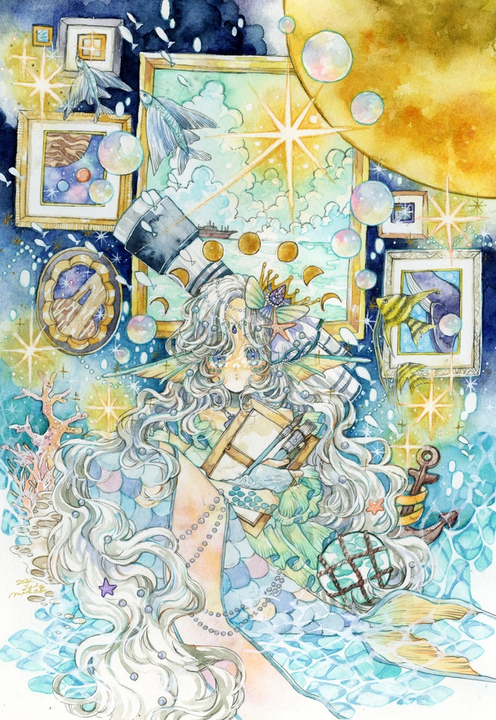 【ポストカード】「あの憧れの宙」