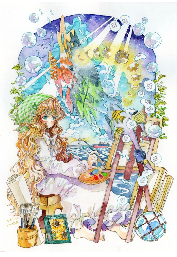 【ポストカード】潮騒のアトリエ