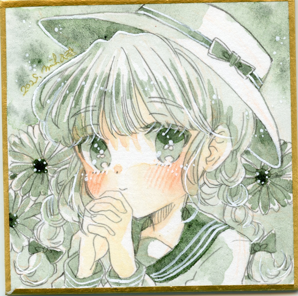 【豆式紙原画】ナイトフォールカラーズ豆式紙原画