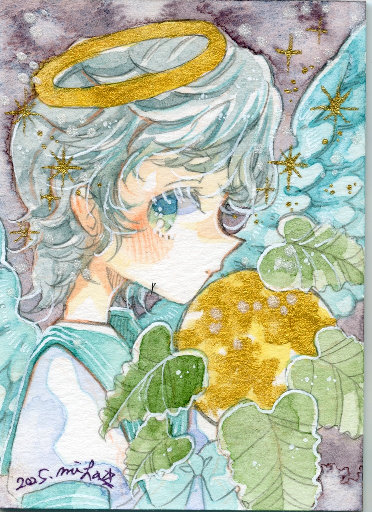 【ATC原画】アーティストトレーディングカード原画