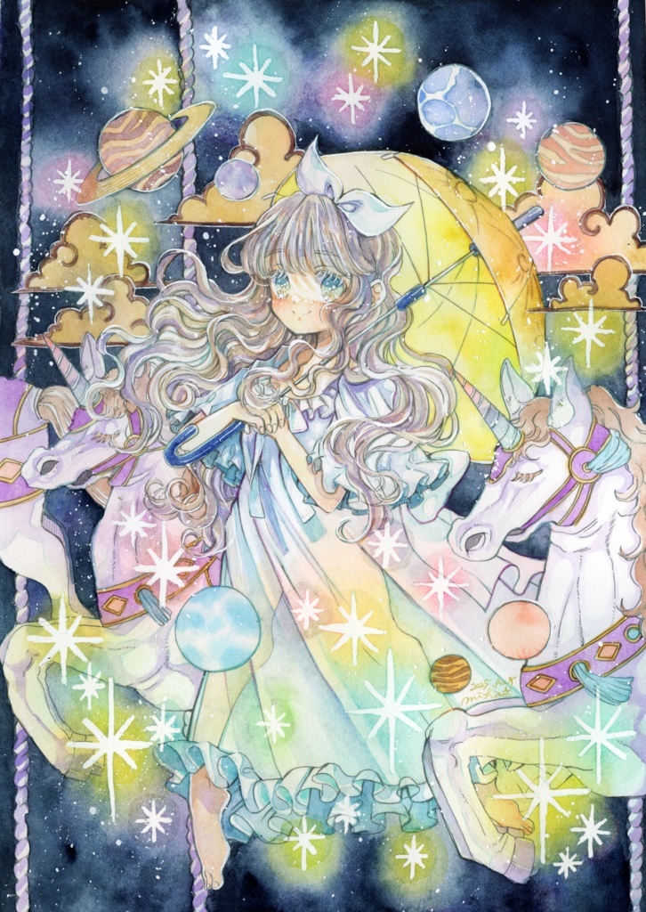 【ポストカード】星宙散歩