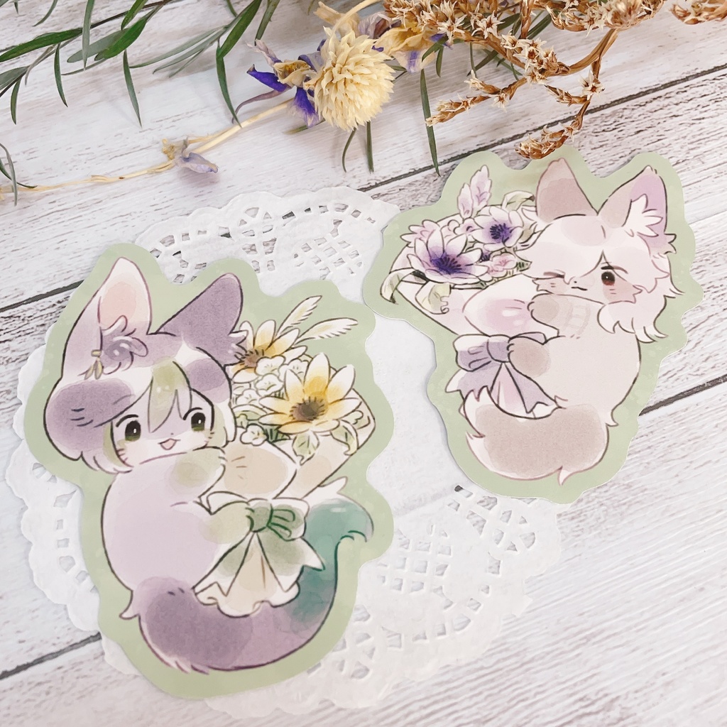 ティナリとセノ ペアステッカー