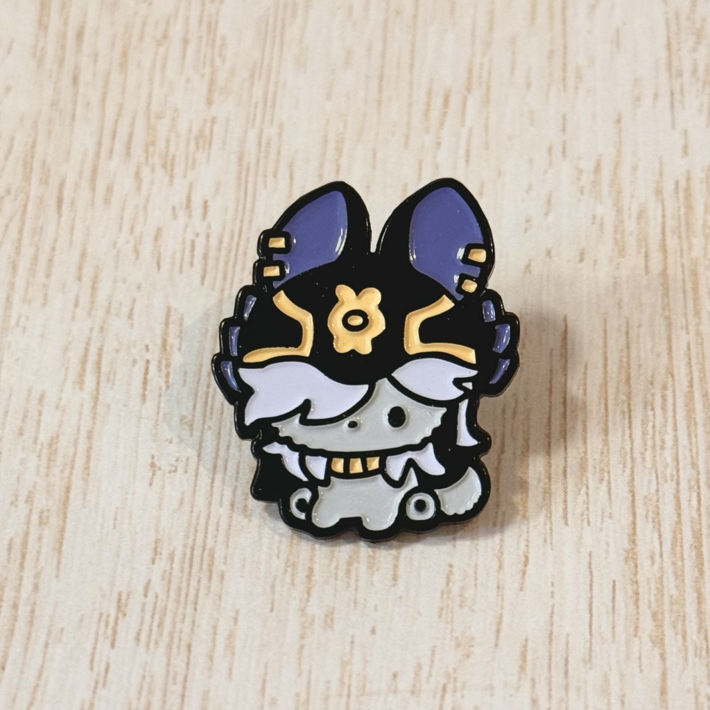 セノイヌ🐾メタルピンバッジ