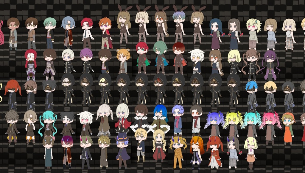 [SGB]マップ用2Dキャラクター