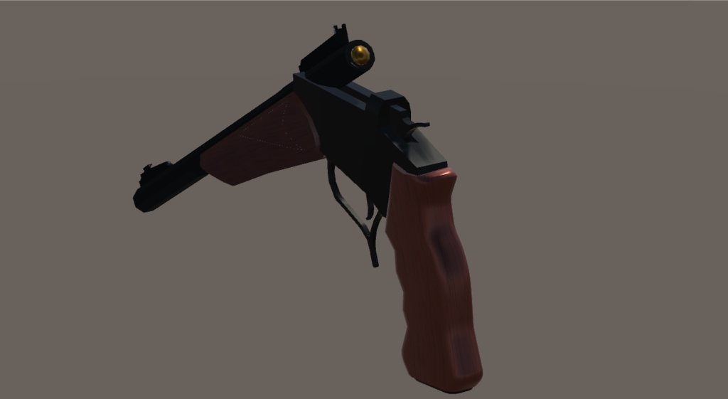 後装式シングルアクション拳銃