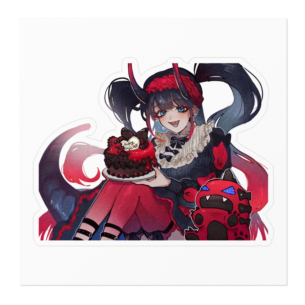 こじらちゃん2024Birthdayステッカー