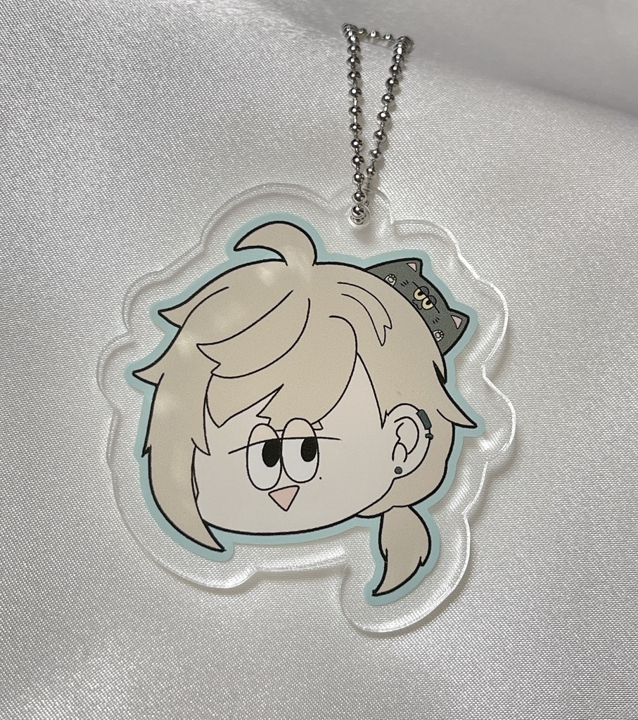 【非公式】叶おかおアクキー