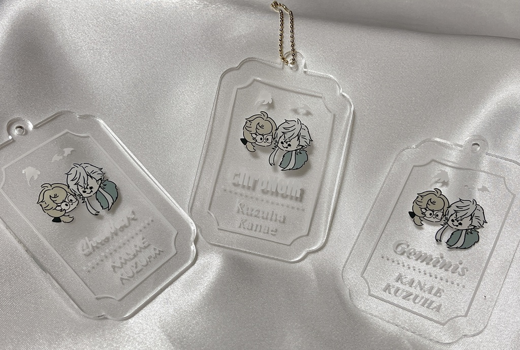 【非公式】ChroNoiR前世プレートアクキー