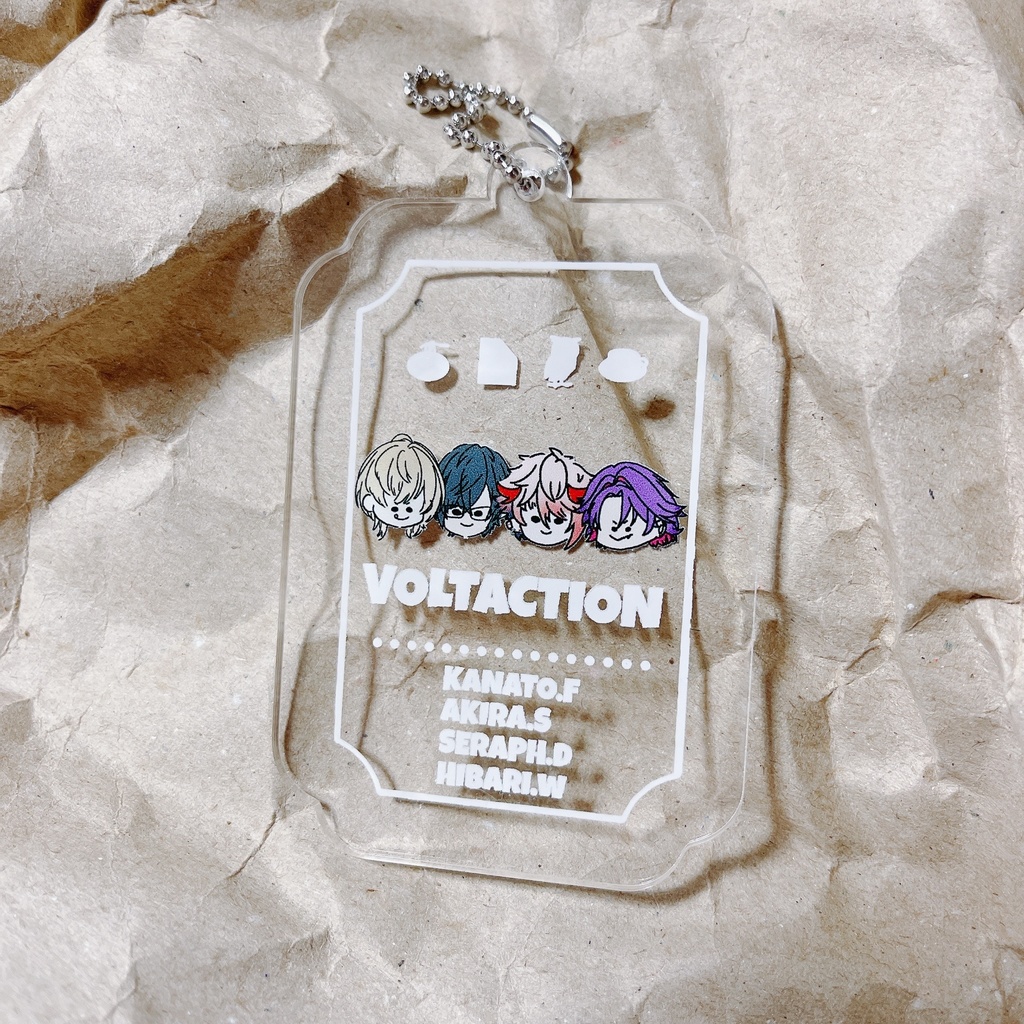 【非公式】VOLTACTIONプレートアクキー