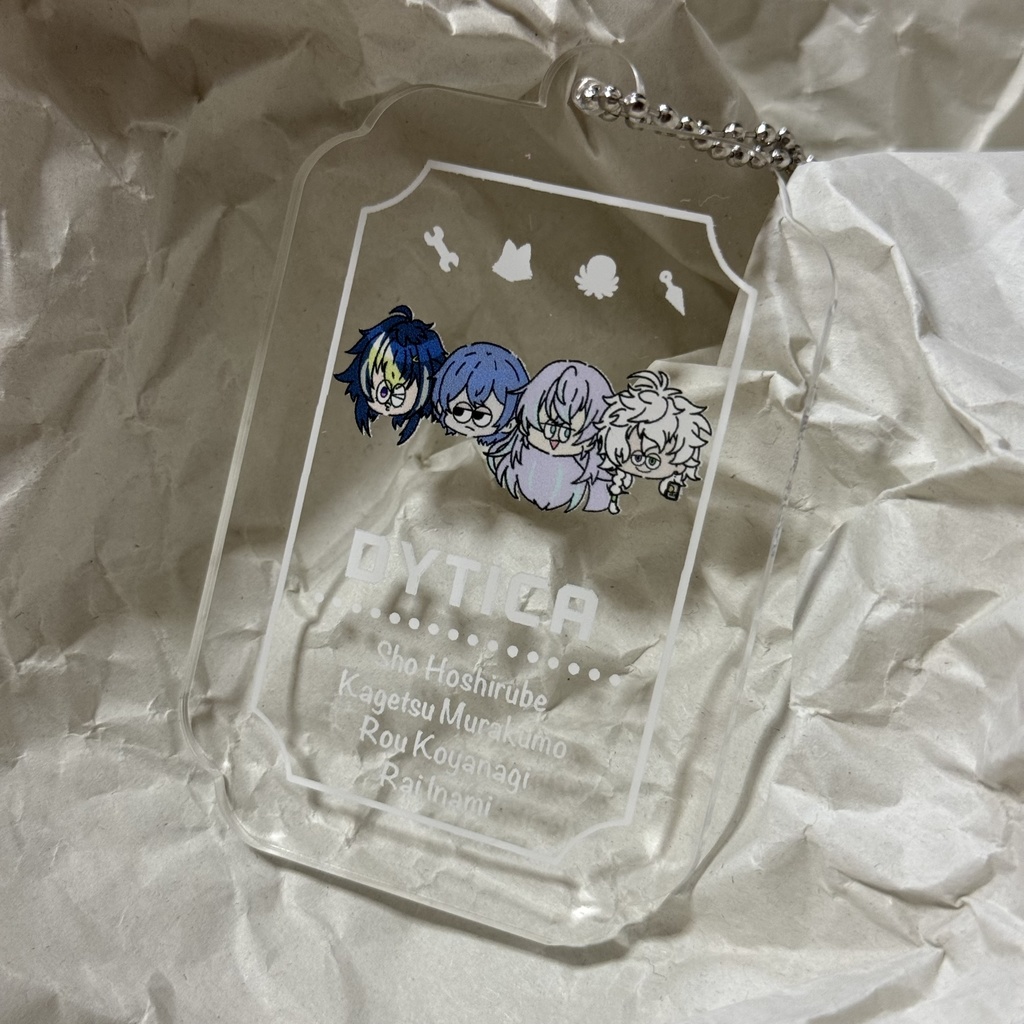 【非公式】Dyticaディティカプレートアクキー