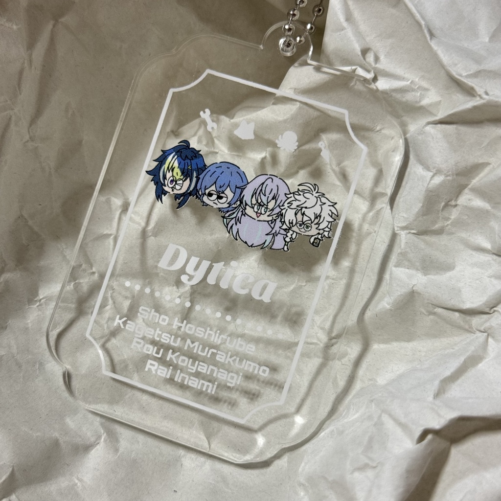 【非公式】Dyticaディティカプレートアクキー