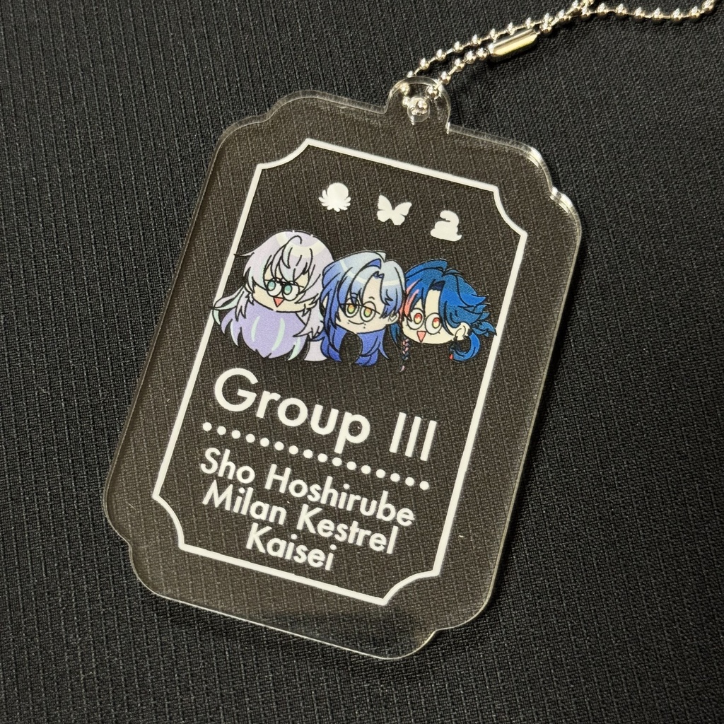 【非公式】GroupⅢ アクリルキーホルダー