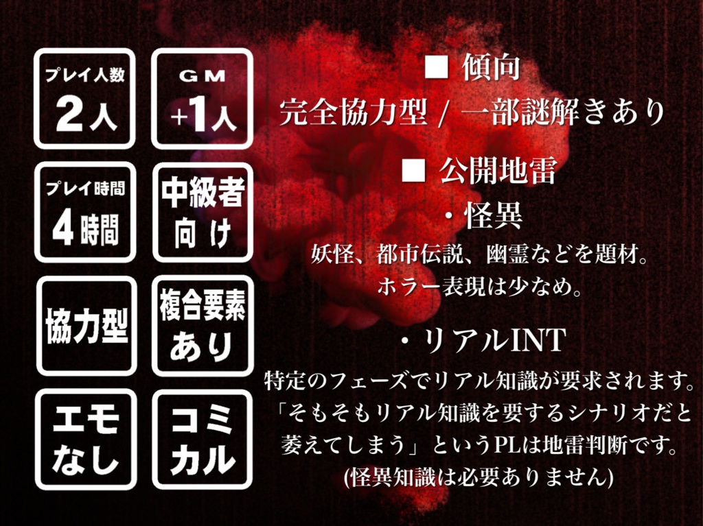 【マダミス】怪異と乙女は使いよう