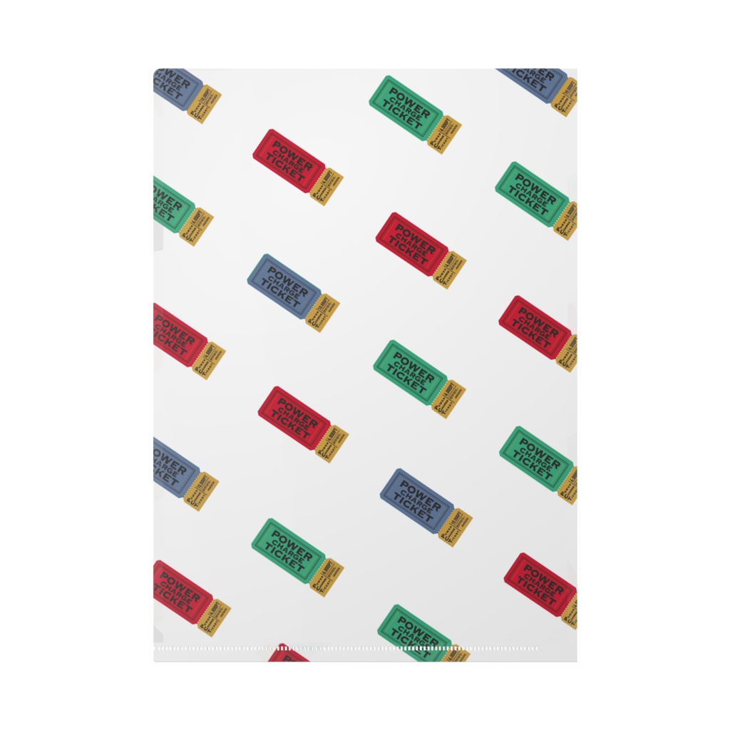 made in 茅野なクリアファイル