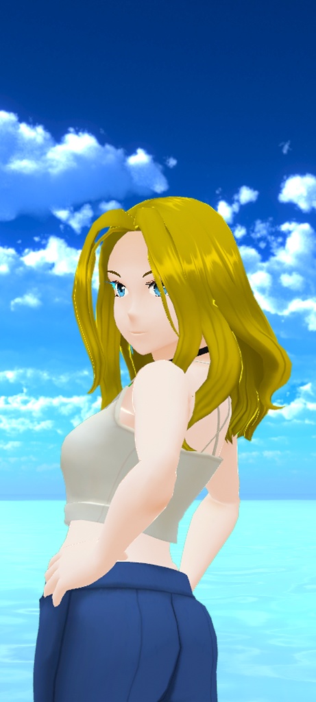 美坂結衣　壁紙（スマホ用）