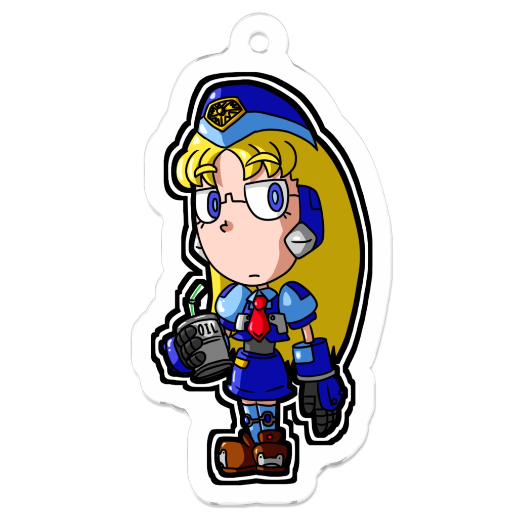 0-3(オースリー)アクリルキーホルダー