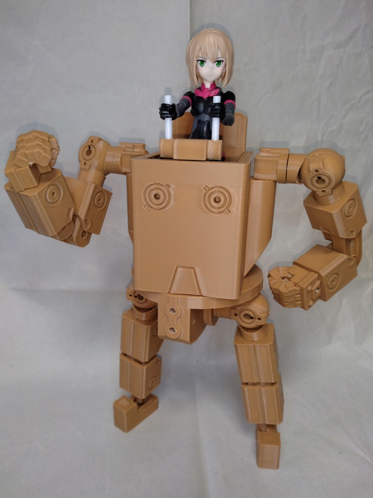 [STLデータ]1/12ドール用ライディングアーマー「カルガンチュア」