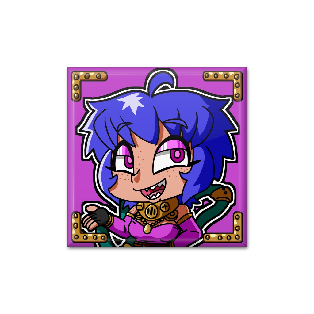 オリジナルキャラクター「レク」缶バッジ