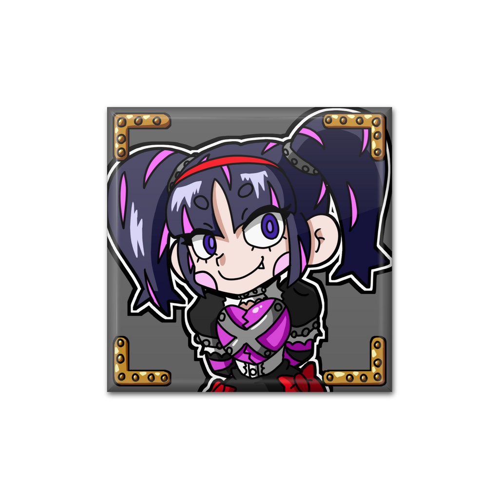 オリジナルキャラクター「バッド」缶バッジ