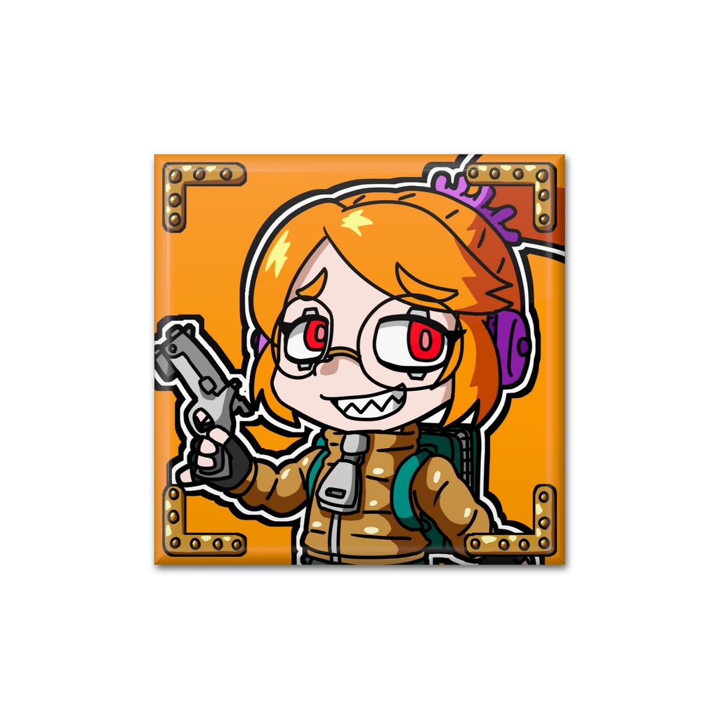 オリジナルキャラクター「ガム」缶バッジ
