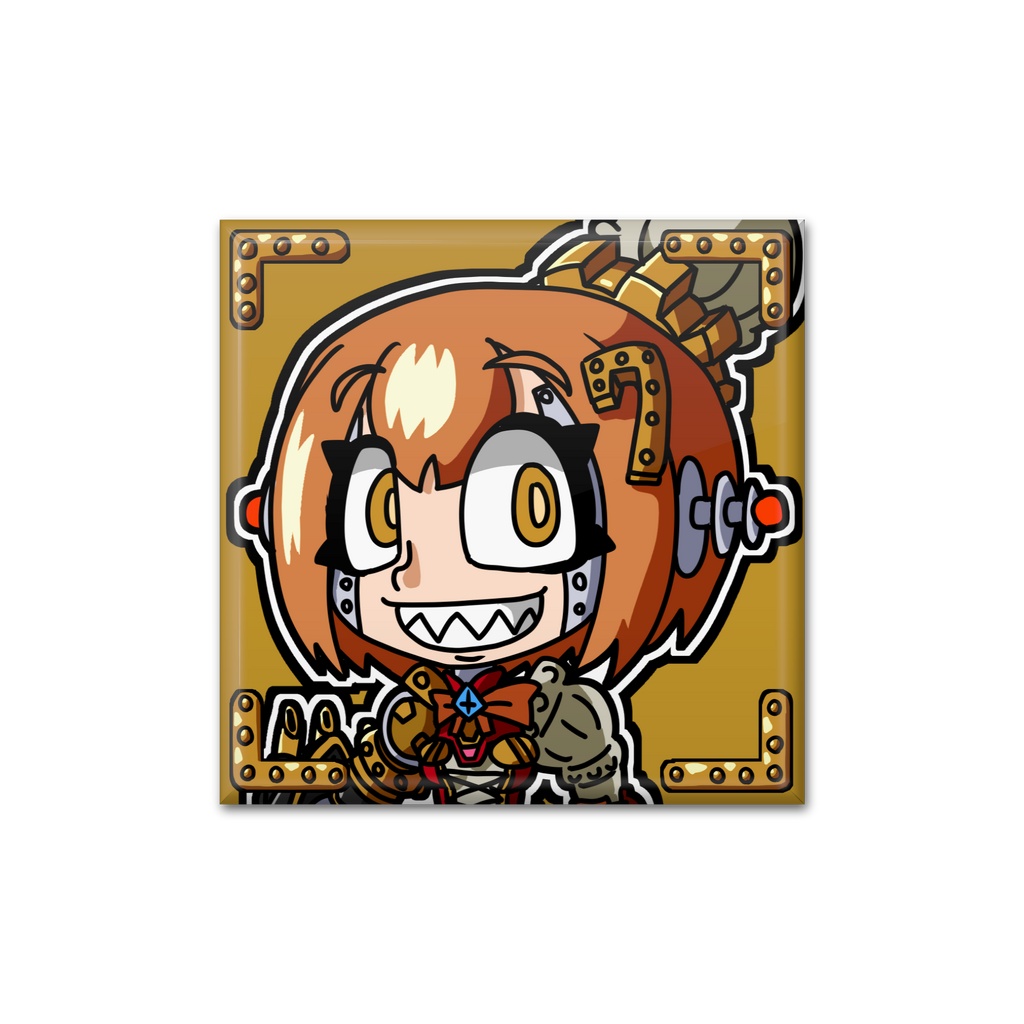 オリジナルキャラクター「セブン」缶バッジ
