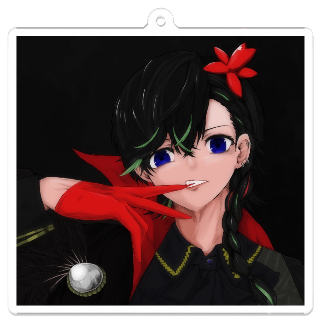 貴族はやかわキーホルダー