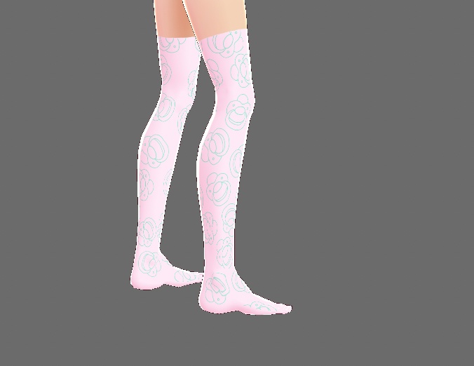 pink knee/thigh highs pacifier line art ddlg ddlb mdlg mdlb agere cgl VRoid