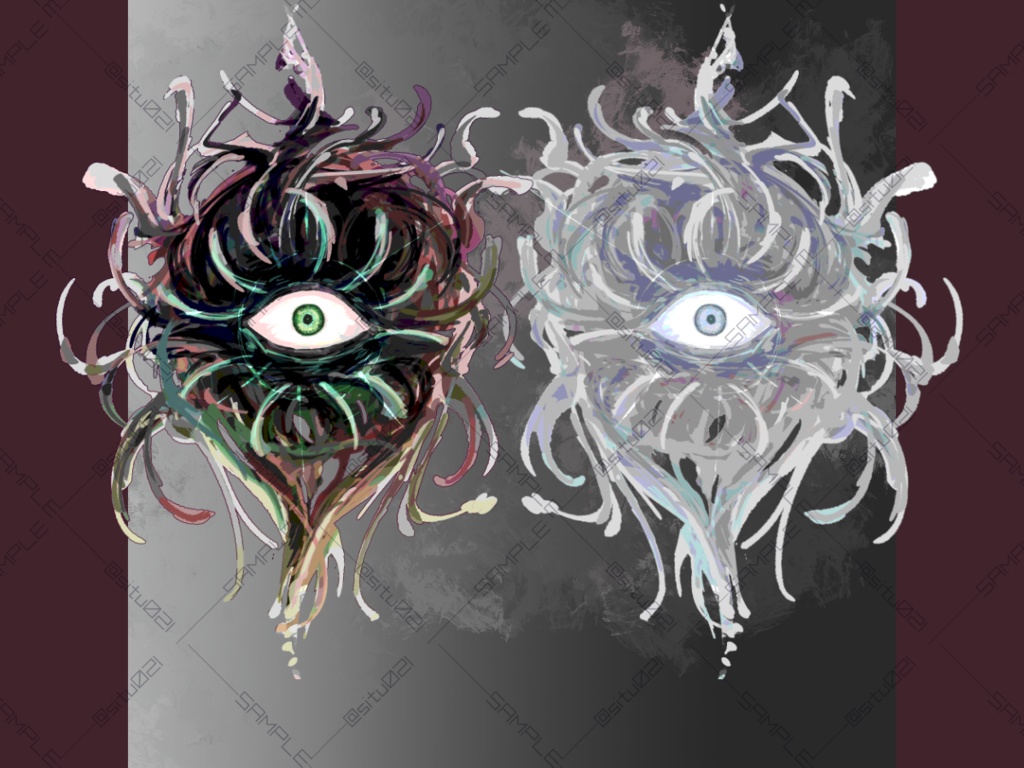 【クトゥルフ神話生物素材】シアエガ+オスイェグ【SPLL: E195846】