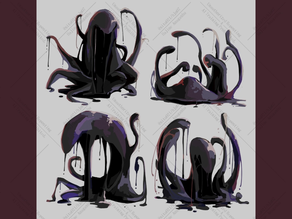 【クトゥルフ神話生物素材】無形の落とし子【SPLL:E189617】