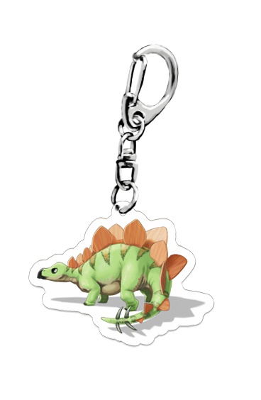 ステゴサウルス アクリルキーホルダー