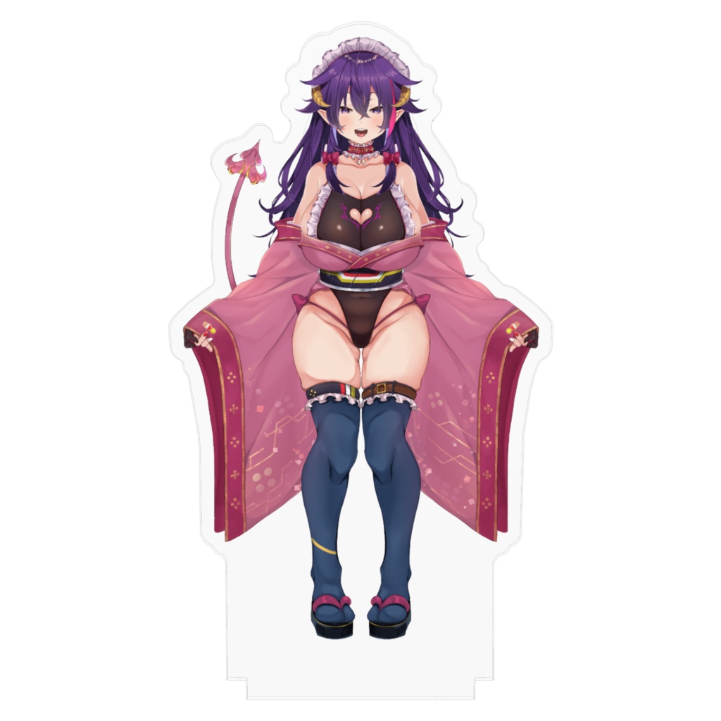 尖莉あけびVer.0【アクスタ】100mm×100mm