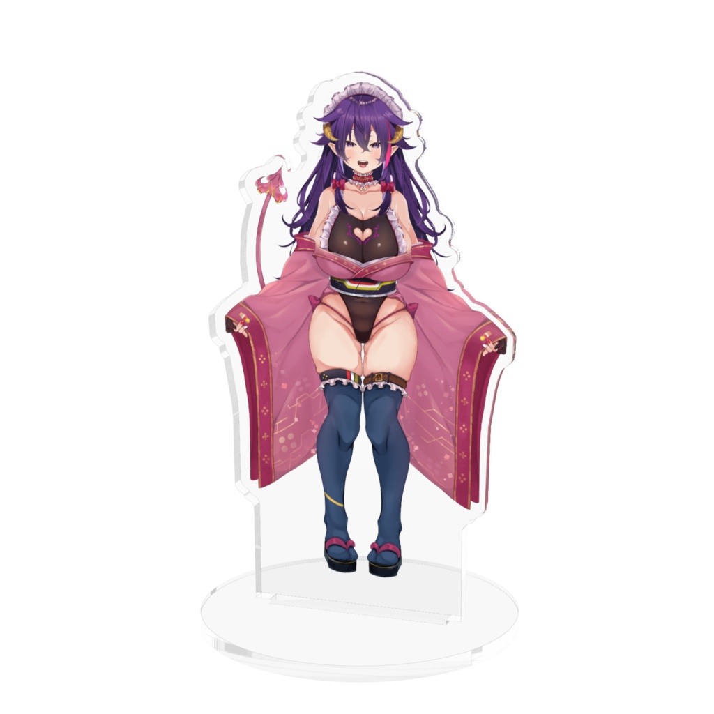 尖莉あけびVer.0【アクスタ】100mm×100mm