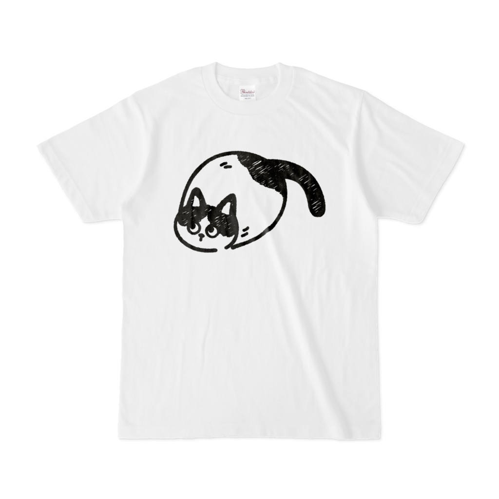 丸っこい猫（ハチワレ）