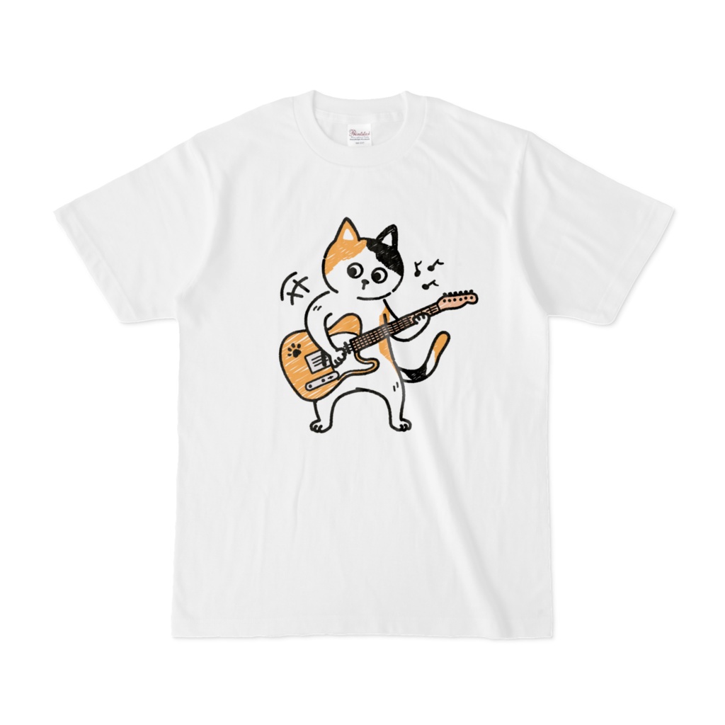 ギター弾きのみけねこ君!