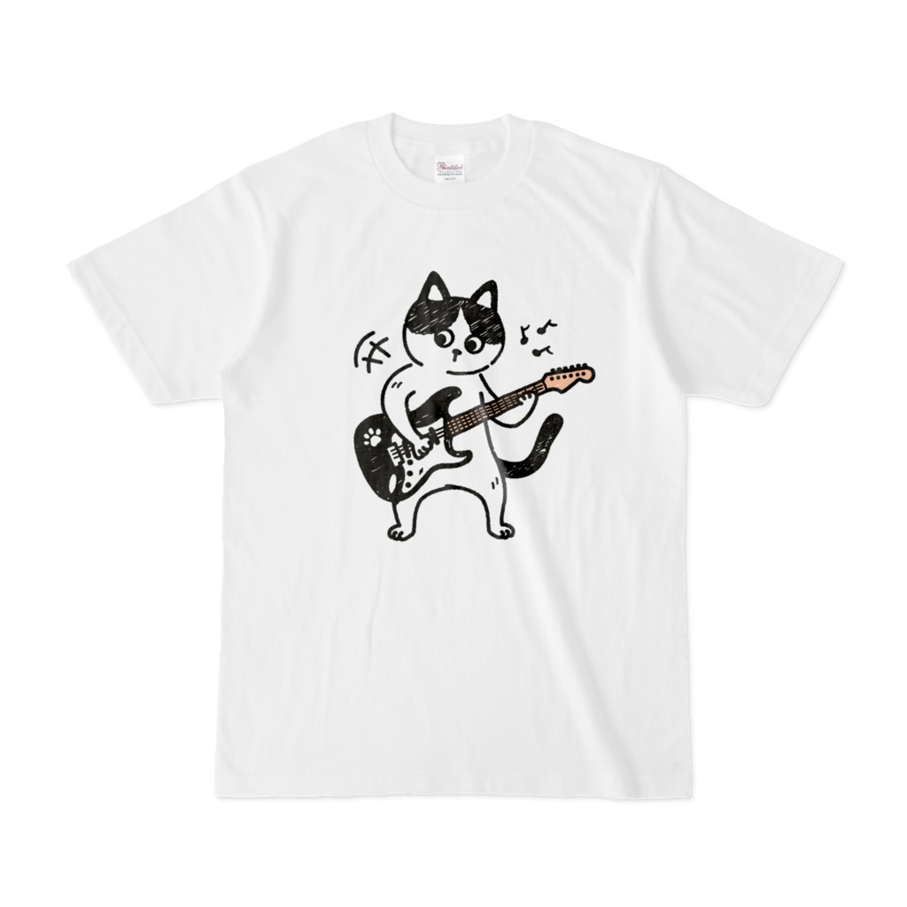 ギター弾きのハチワレ君!