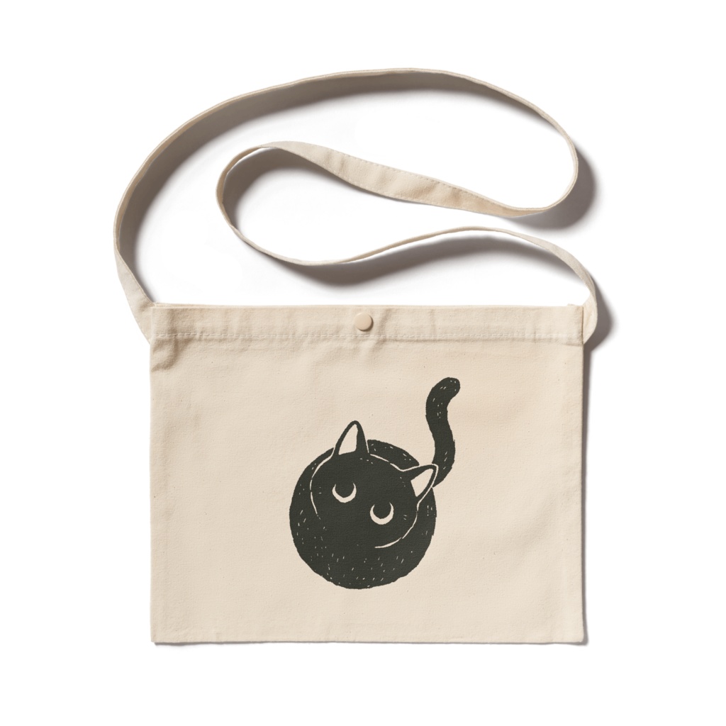 遊んでほしい黒猫くん（まんまるver）