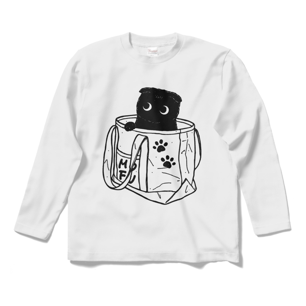 トートバッグでチルタイム（スコティッシュフォールド）