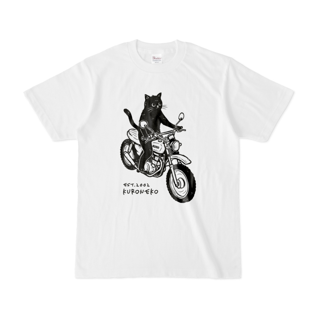 黒猫くん バイク type01 BK