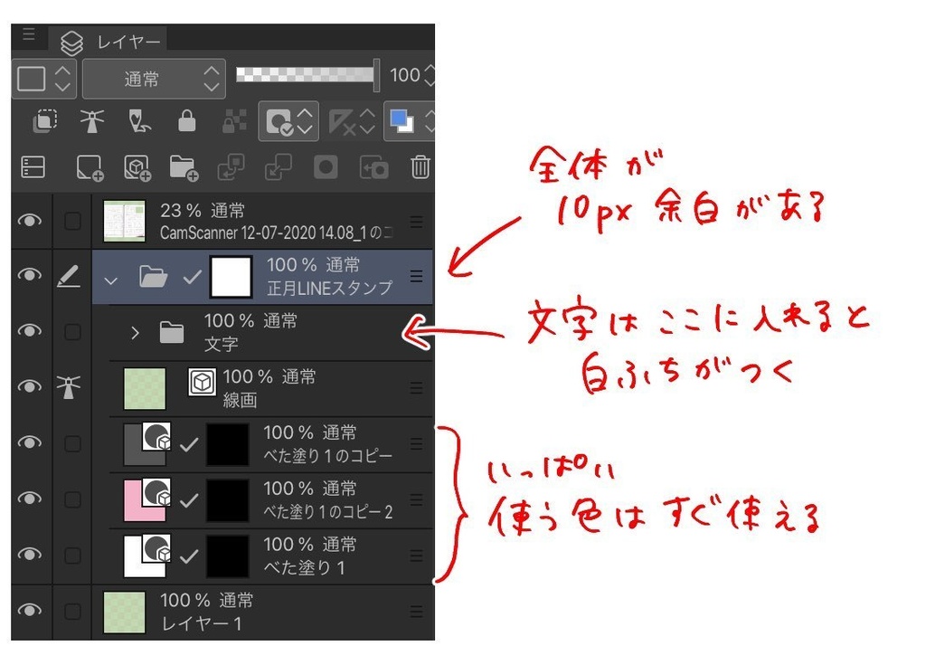 LINEスタンプテンプレート作成オートアクション